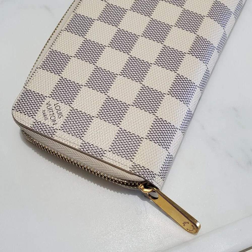 LV Damier Azur Zippy Wallet Louis Vuitton Authentic - Picture 5 of 16